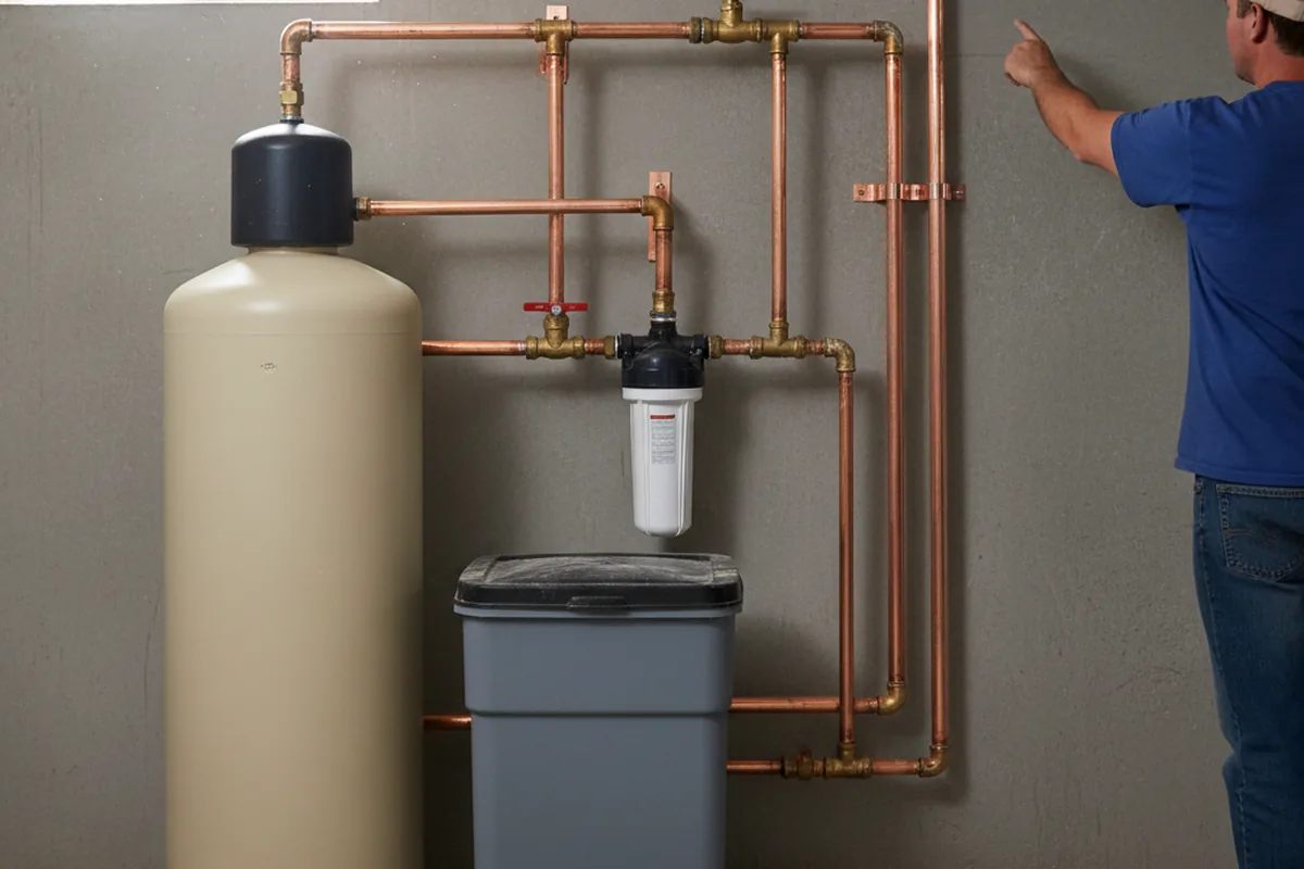 Whole-house water treatment system installed in Alvin